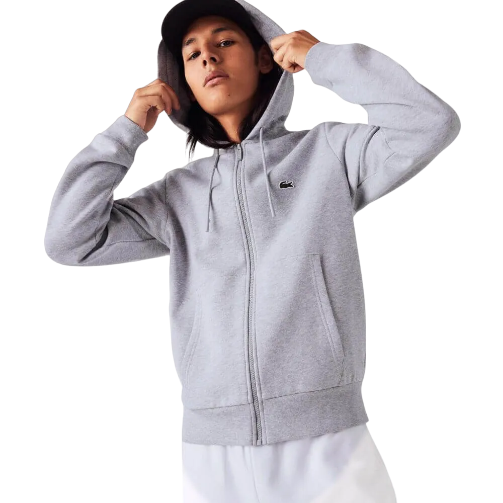 Campera Algodon Hombre Lacoste Frisa Con Capucha SH9718