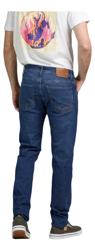 Pantalon Jean Hombre Wrangler Larston Blue Trash (W50110)