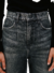 Pantalon Jean Mujer Etiqueta Negra Ancho Corto (30940) - comprar online