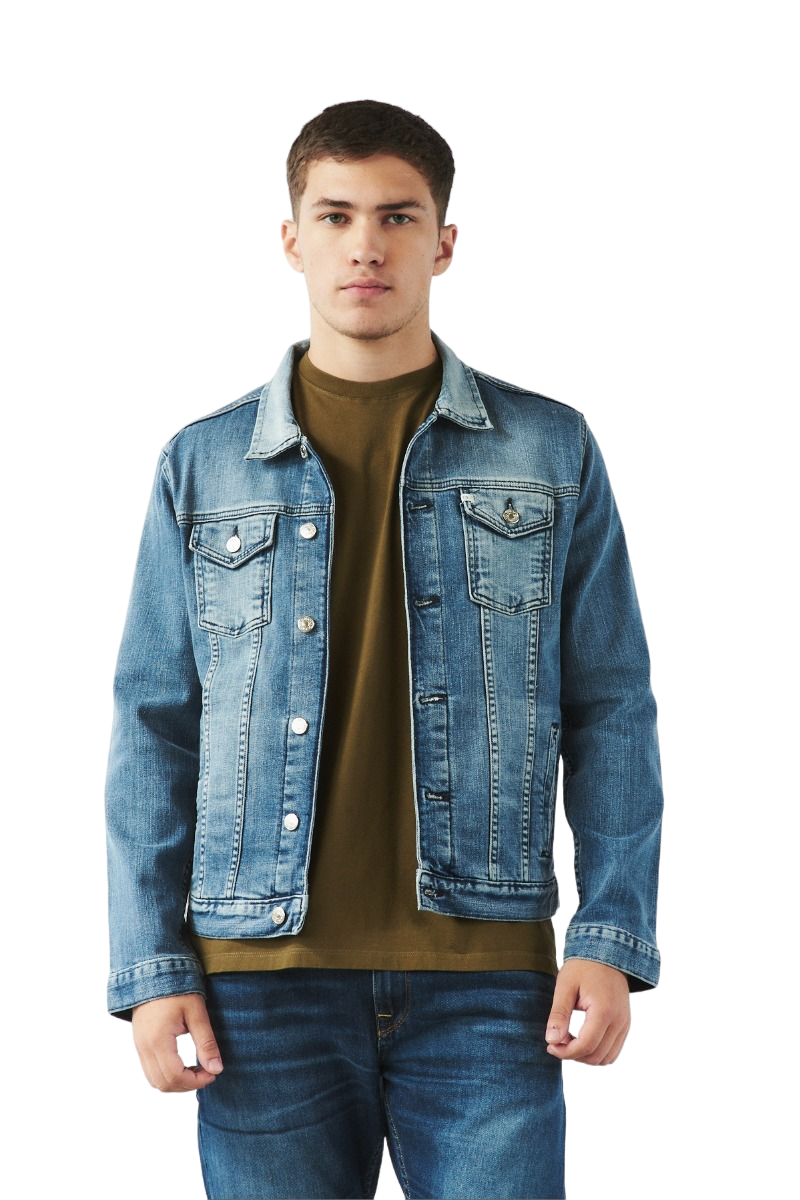 Campera Jean Denim Hombre Bensimon Vint 60208