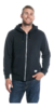 Campera Algodon Hombre Rusty Essential Life ZH Con Friza Con Capucha (8HRUB230)