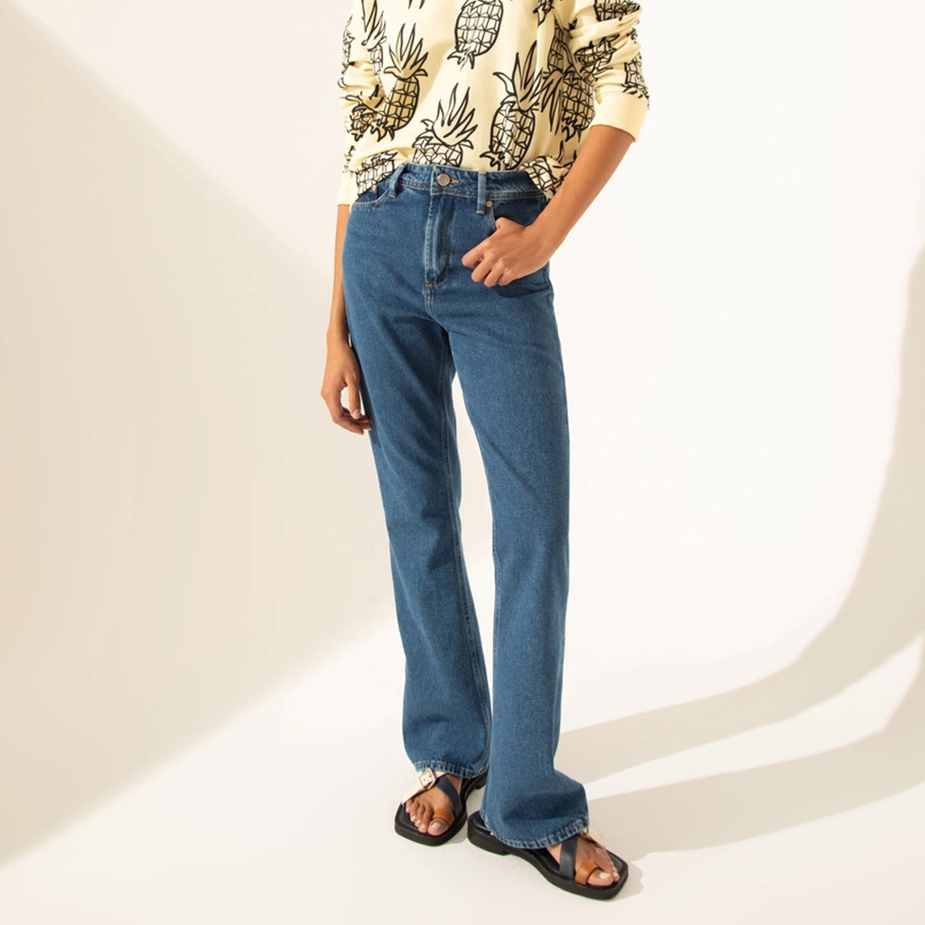 Jeans semi online oxford mujer