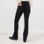 Pantalon Jean Mujer Rapsodia Flare Metal Black Tiro Alto (5025449A) - comprar online