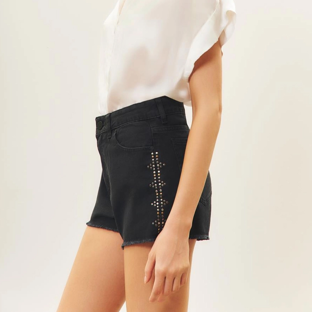 Short de gabardina mujer hotsell