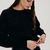 Sweater Lana Mujer Etiqueta Negra Lurex Calado (307225)