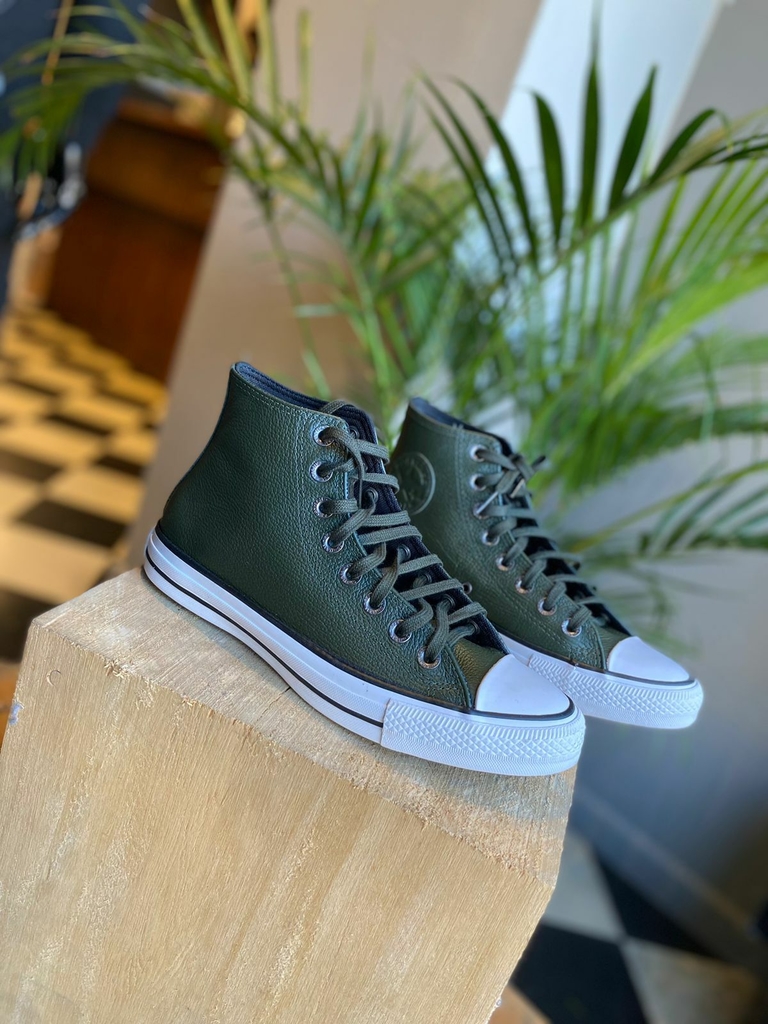 Zapatilla Hombre Converse Chuck Taylor All Star Cuero (157002C)