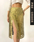 SKIRT MIDI Gold >reversible<