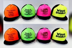 Gorra Jersey Fluo c/Frases