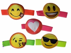 Vincha Circulo Emoticon Tela