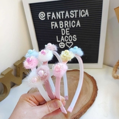 Tiara Balinha com Pompom - comprar online