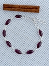 Pulseira Em Prata 925 Com Granada (35/08U1440319)