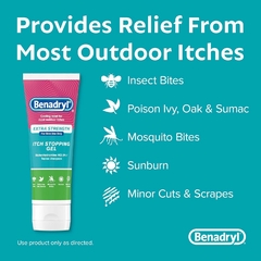 Benadryl Extra Strength Anti-Itch Topical Gel en internet