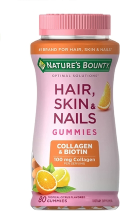 Nature's Bounty Hair Skin Nails with Biotin and Collagen