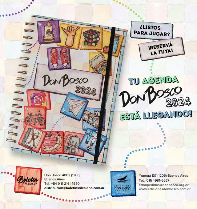 Agenda Don Bosco 2024 Ediciones Don Bosco Argentina