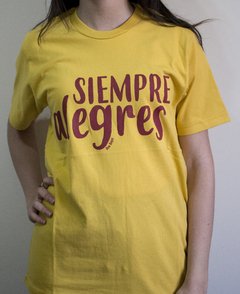 Remera "Siempre alegres" - comprar online