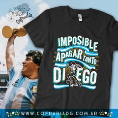 Imposible apagar tanto Diego