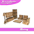 Set De Muebles Para Muñecas Lolita- 32 Piezas Fibrofácil en internet