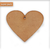 CORAZON Fibrofácil 5x5cm Figura De Madera Mdf Adorno PACK 10 UNIDADES - comprar online