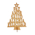 Árbol Navidad Decoración 27cm Fibrofácil Para Pintar en internet