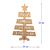 Árbol Navidad Decoración 33cm Fibrofácil Para Pintar - comprar online