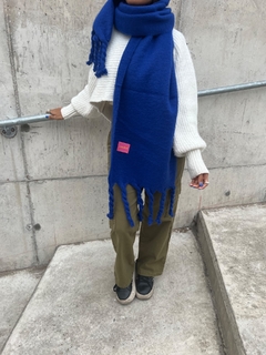 Bufanda Amanda azul - comprar online