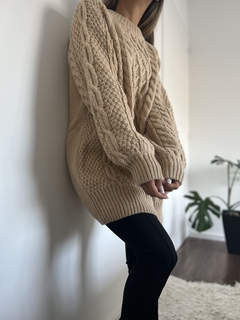 Sweater Rebeca camel - tienda online