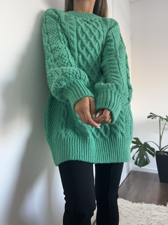 Sweater Rebeca verde - comprar online