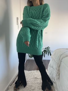 Sweater Rebeca verde en internet