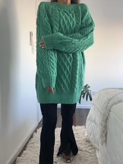 Sweater Rebeca verde - tienda online