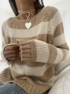 Sweater María beige - tienda online