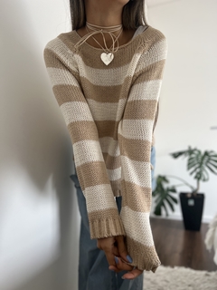 Sweater María beige - Amatai
