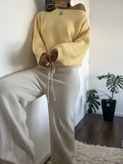 Sweater Antonieta amarillo - tienda online