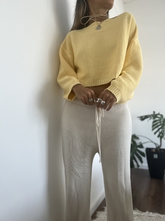 Sweater Antonieta amarillo - Amatai