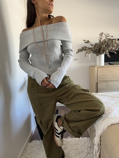 Sweater Carolina gris - comprar online
