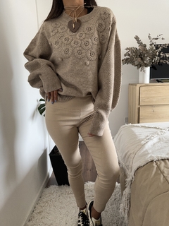 Sweater Marga beige - Amatai