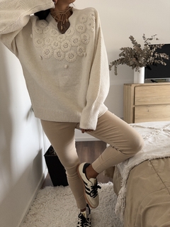 Sweater Marga crudo - tienda online