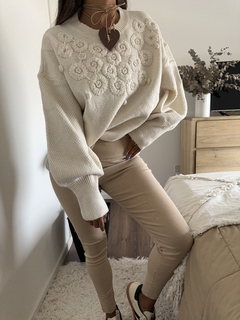 Sweater Marga crudo - tienda online