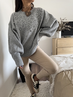 Sweater Marga gris - tienda online