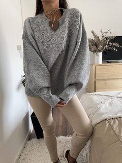 Sweater Marga gris en internet