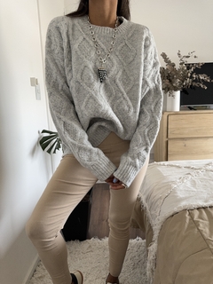 Sweater Catalina gris en internet