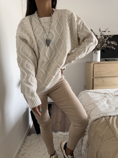 Sweater Catalina crudo - comprar online