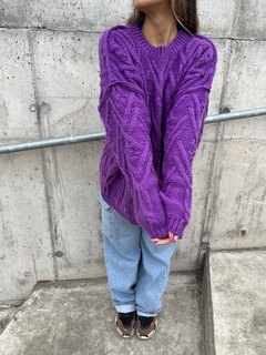 Sweater Lupe violeta