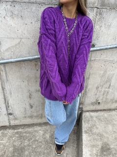 Sweater Lupe violeta - Amatai
