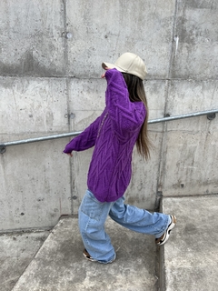 Sweater Lupe violeta - comprar online