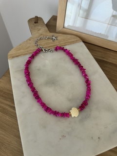 Collar Oaxaca fucsia - comprar online