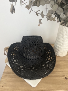 Sombrero Cowboy negro - Amatai