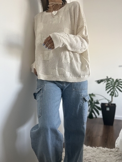 Sweater Menorca natural en internet