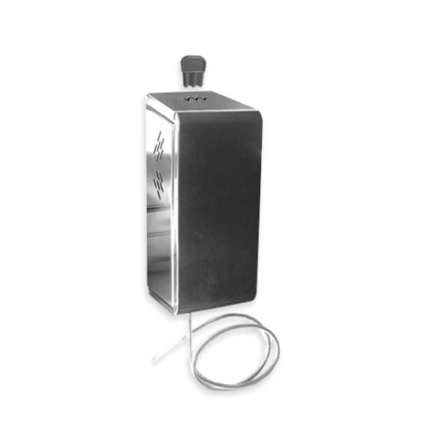 DISPENSER DESODORIZADOR GOTEO - ACERO INOX.