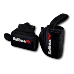 muñequeras elásticas balboa fit x par - comprar online