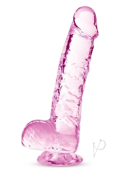 DILDO Naturally Yours - 6 Inch Crystalline Dildo - Rose - comprar en línea